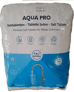 Tabletová sůl 25kg AQUA PRO